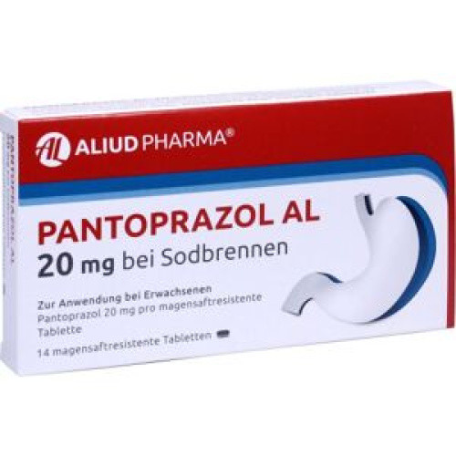 Pantoprazol AL 20mg bei Sodbrennen Pantoprazol AL 20mg bei Sodbrennen