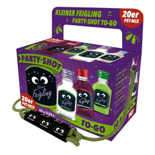 Kleiner Feigling Partyshot Mix 15-20% 20x0,02l Kleiner Feigling Partyshot Mix 15-20% 20x0,02l