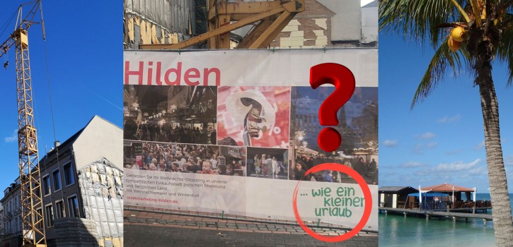 Denkt man an Hilden, denkt man an Urlaub?