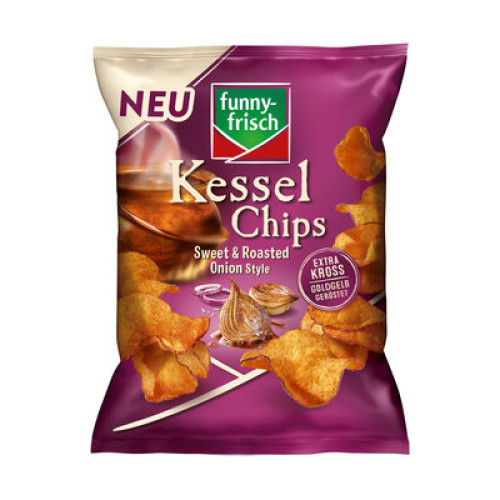 Kessel Chips Sweet & Roasted Onion Style 120g Kessel Chips Sweet & Roasted Onion Style 120g