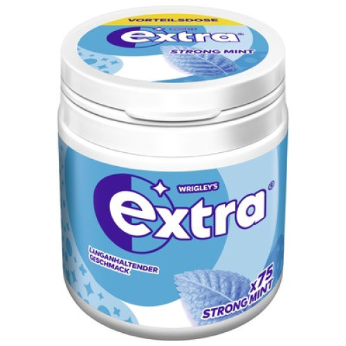Wrigleys Extra Dose Strong Mint 75St Wrigleys Extra Dose Strong Mint 75St