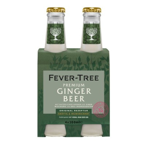 Fever Tree Ginger Beer 4x0,2L Fever Tree Ginger Beer 4x0,2L