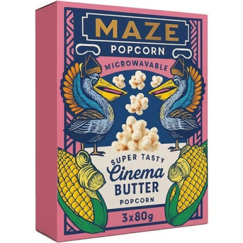 Snack Popcorn Cinema Butter 240g Snack Popcorn Cinema Butter 240g