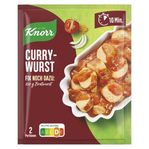 Knorr Fix Currywurst 36g Knorr Fix Currywurst 36g
