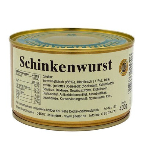Schinkenwurst 400g Schinkenwurst 400g