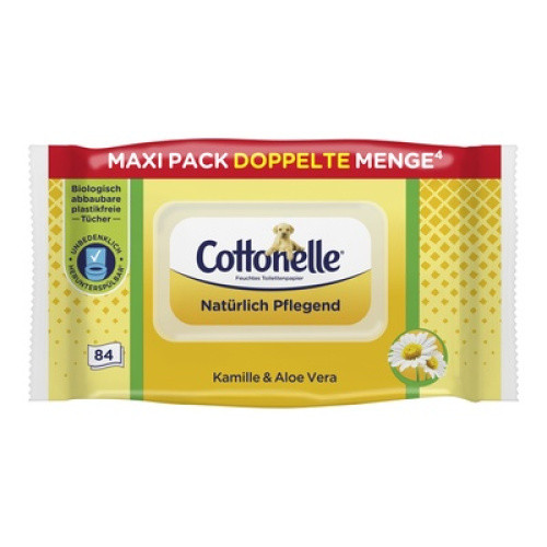 Cottonelle Feucht Natürlich Pflegend 84 Tücher Cottonelle Feucht Natürlich Pflegend 84 Tücher