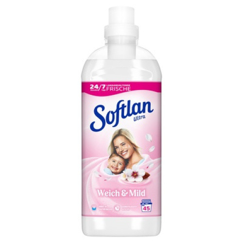 Softlan Weichspüler Weich & Mild 1L Softlan Weichspüler Weich & Mild 1L