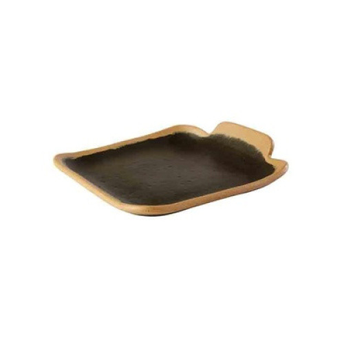 Teller 14x13cm Crocker schwarz Teller 14x13cm Crocker schwarz