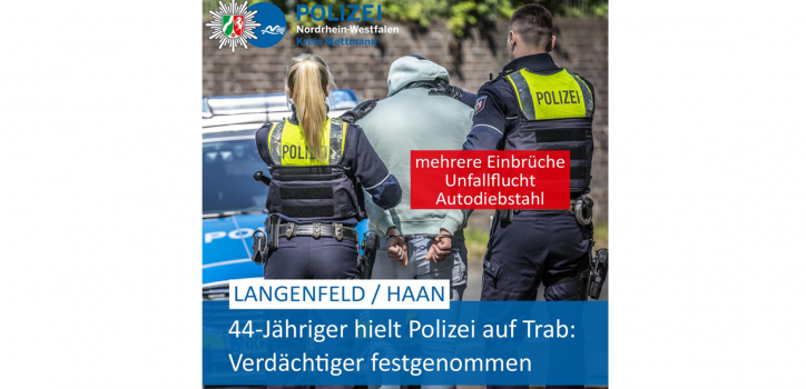 44-jähriger Berliner machte es der Polizei heute nicht leicht