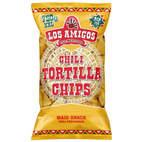 Tortilla Chips Chili 750g Tortilla Chips Chili 750g