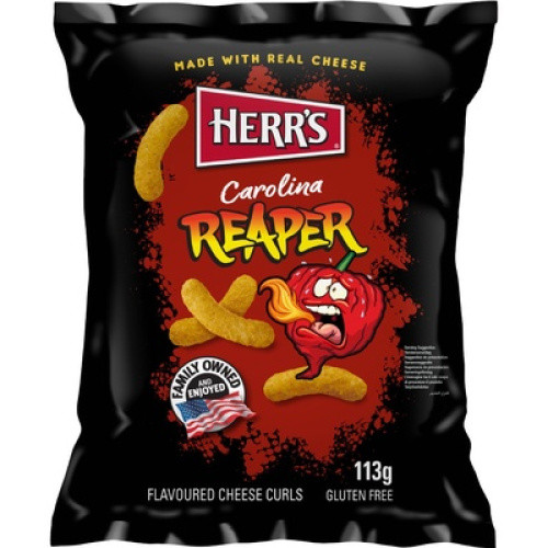 Carolina Reaper Cheese Curls glutenfrei 70g Carolina Reaper Cheese Curls glutenfrei 70g