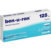 ben-u-ron 125mg Zäpfchen ben-u-ron 125mg Zäpfchen