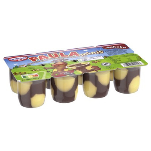 Dr. Oetker Paula Minis Schoko mit Vanille Geschmack frisch 8x50g Dr. Oetker Paula Minis Schoko mit Vanille Geschmack frisch 8x50g