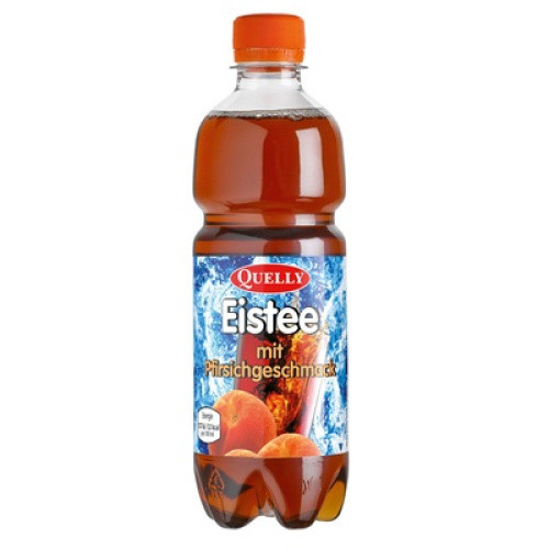 Quelly Eistee Pfirsich 0,5 Liter Quelly Eistee Pfirsich 0,5 Liter