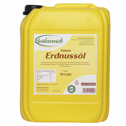 Erdnussöl 10l Erdnussöl 10l