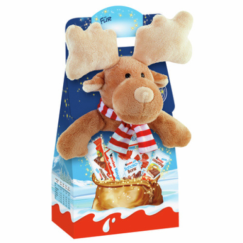Ferrero Kinder Maxi-Mix Plüschtier 133g Ferrero Kinder Maxi-Mix Plüschtier 133g