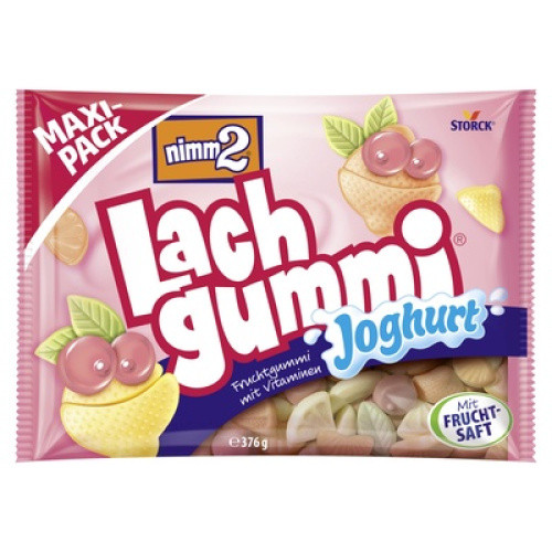 Nimm 2 Lachgummi Joghurt 376g Nimm 2 Lachgummi Joghurt 376g