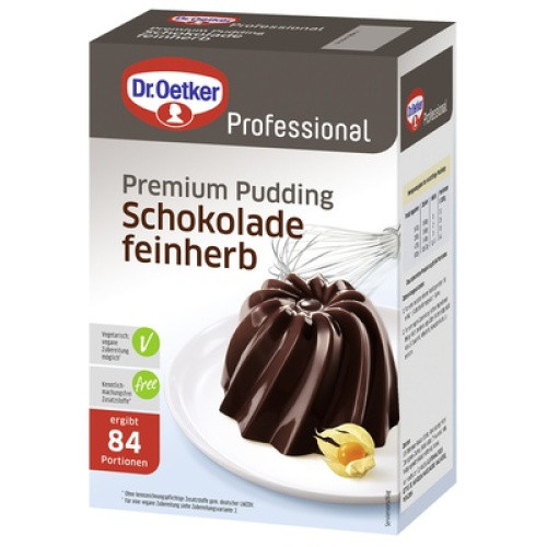 Premium Pudding Schokolade feinherb zum Kochen 900g (erg. 84x100g) Premium Pudding Schokolade feinherb zum Kochen 900g (erg. 84x100g)