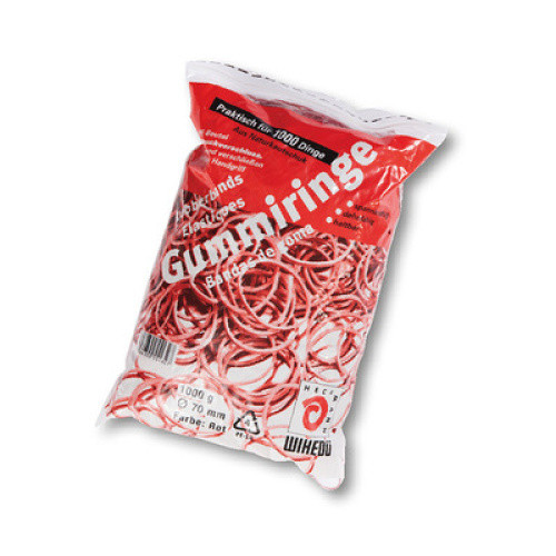 Gummiringe rot 50mm 1kg Gummiringe rot 50mm 1kg