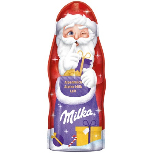 Milka Weihnachtsmann Alpenmilch 90g Milka Weihnachtsmann Alpenmilch 90g