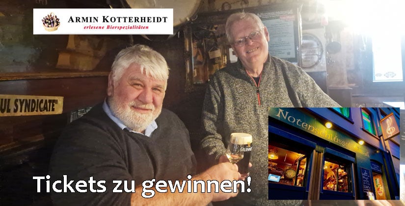 Bierspezialitäten Kotterheidt und Notenschlüssel bieten gemeinsames Event an – auch als Geschenkidee