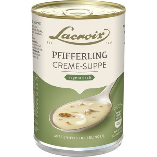 Pfifferlinge Rahm Suppe400ml Pfifferlinge Rahm Suppe400ml