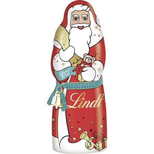 Lindt Weihnachtsmann Caramel & Salz 125g Lindt Weihnachtsmann Caramel & Salz 125g