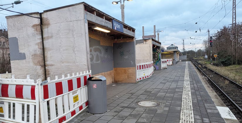 Im Frühjahr beginnt Großbaustelle auf der S1-Strecke – Bahn will dann auch die Station sanieren