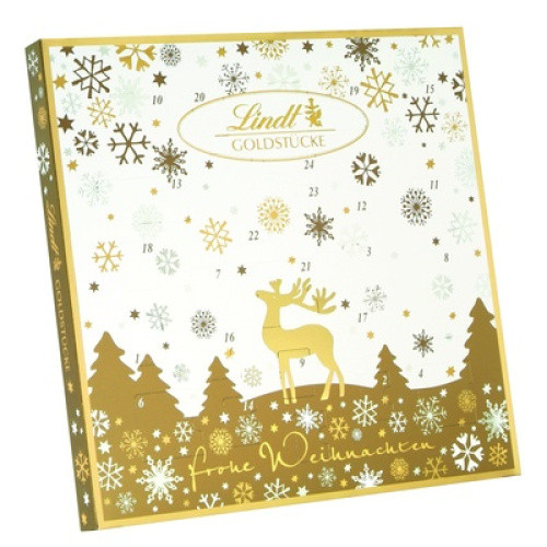 Lindt Adventskalender Goldstücke 156g Lindt Adventskalender Goldstücke 156g