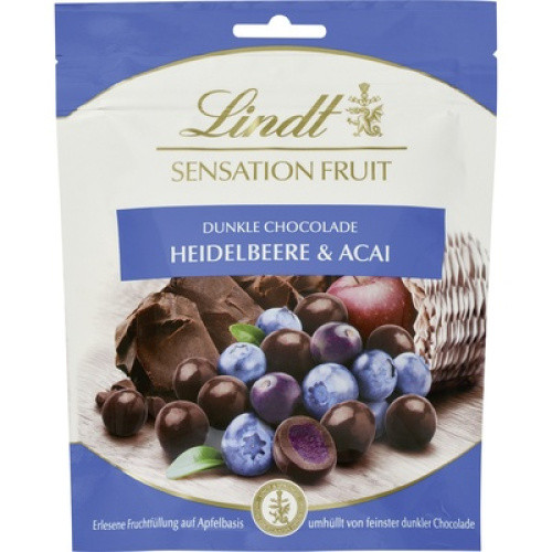 Lindt Sensatiom Fruit Heidelbeere 150g Lindt Sensatiom Fruit Heidelbeere 150g