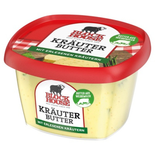 Block House Kräuter Butter frisch 150g Block House Kräuter Butter frisch 150g