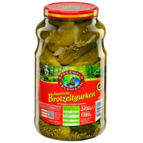 Bayrische Brotzeitgurken 2650ml Bayrische Brotzeitgurken 2650ml