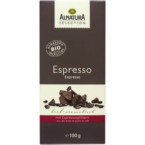Bio Schokolade Espresso 100g Bio Schokolade Espresso 100g
