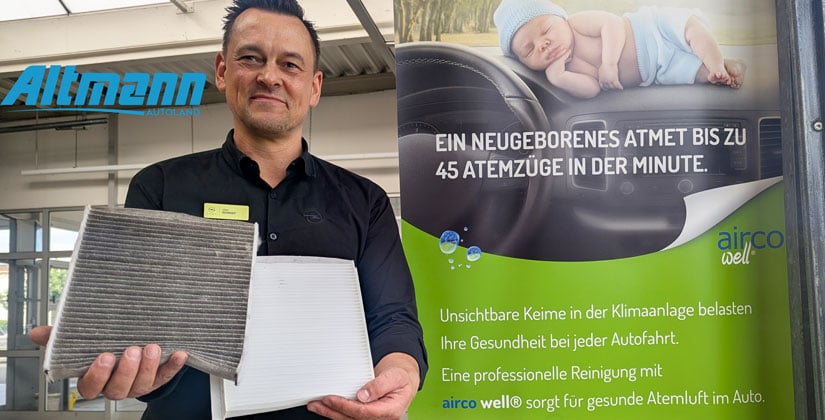 Experten-Tipp vom Autohaus Altmann Autoland in Haan: Warum die Klimaanlage regelmäßige Pflege braucht