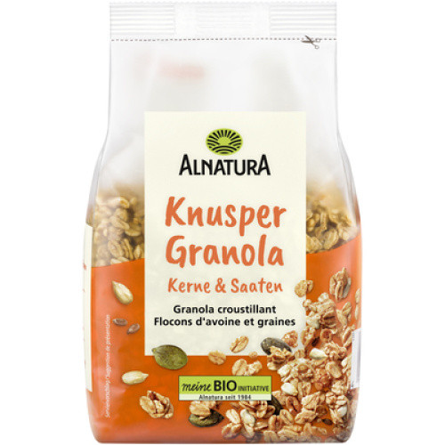 Bio Müsli Knusper Granola Kernen und Saaten 350g Bio Müsli Knusper Granola Kernen und Saaten 350g