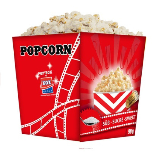 Pop´Box süß für die Mikrowelle 90g Pop´Box süß für die Mikrowelle 90g