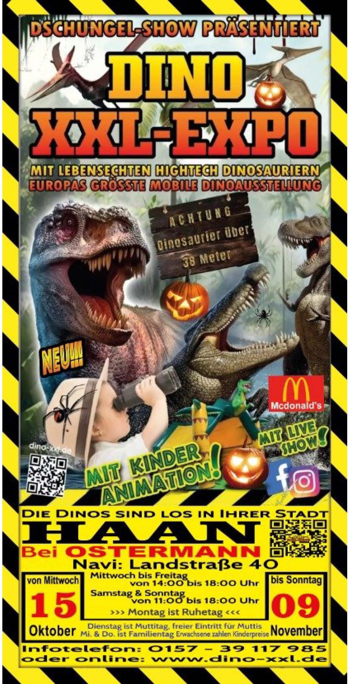 Dino-Event-bei-Ostermann-Information