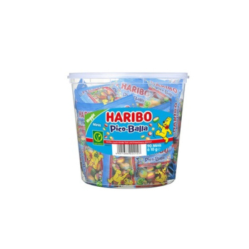 Pico-Balla Minis Fruchtgummi Konfekt einzeln verpackt 900g Pico-Balla Minis Fruchtgummi Konfekt einzeln verpackt 900g