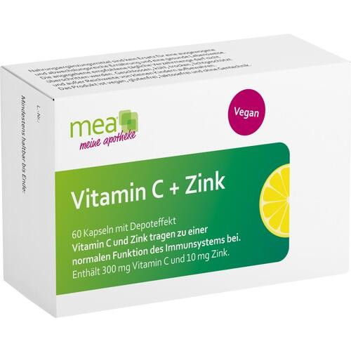 mea Vitamin C + Zink Depot Kapseln mea Vitamin C + Zink Depot Kapseln