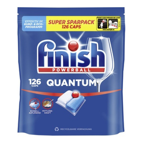 Finish Quantum Fresh Caps Super Sparpack 126St Finish Quantum Fresh Caps Super Sparpack 126St