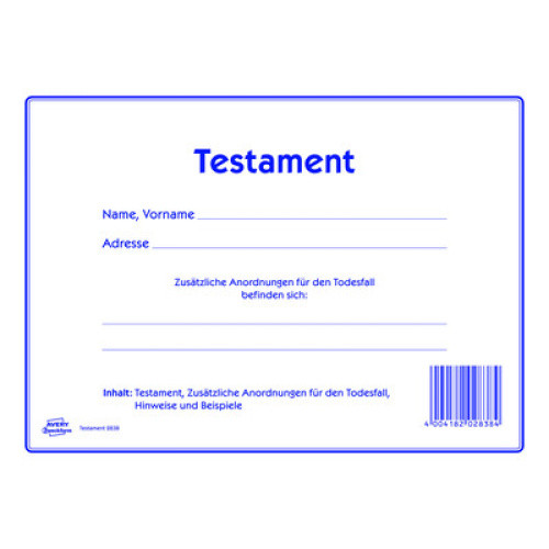 Testament 220x163mm 1St Testament 220x163mm 1St