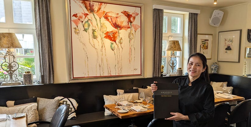 deutsche Küche mit Charakter mit internationalen Facetten und gemütliches Ambiente im Fachwerkhaus in der Kaiserstraße