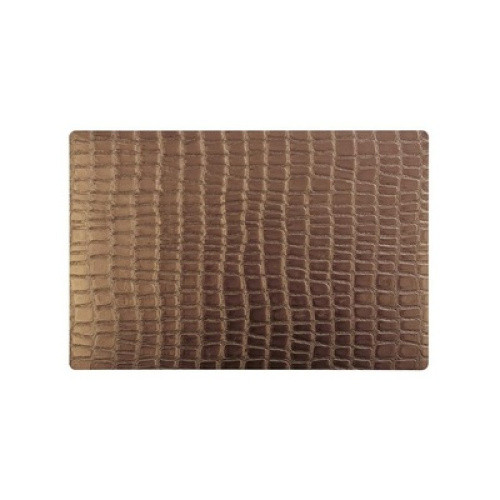 TISCHSET 30X45CM CROCO KUPFER TISCHSET 30X45CM CROCO KUPFER