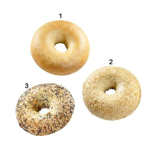 Mini-Bagel Mischkiste 3-fach sortiert TK 60g Mini-Bagel Mischkiste 3-fach sortiert TK 60g