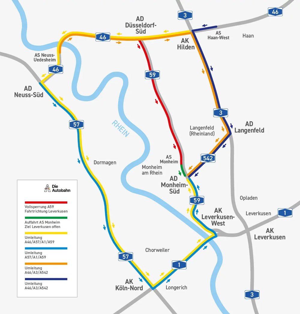 A59-Beginn-Sanierung-Umleitung