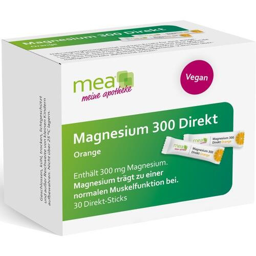 mea Magnesium 300 Direkt Orange Pulver mea Magnesium 300 Direkt Orange Pulver