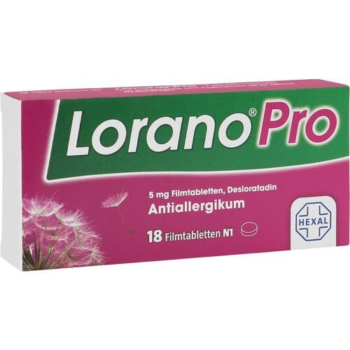 Lorano Pro 5 mg Filmtabletten Lorano Pro 5 mg Filmtabletten