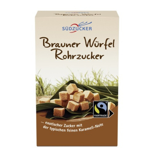 Rohrzuckerwürfel braun 500G Rohrzuckerwürfel braun 500G