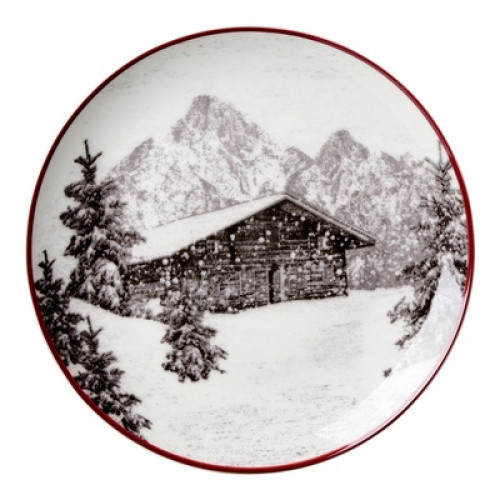 TELLER 20,5CM HUETTENZAUBER TELLER 20,5CM HUETTENZAUBER