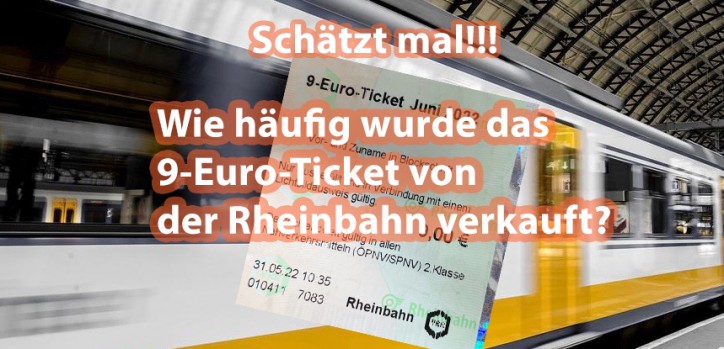 Wieviele Tickets hat die Rheinbahn wohl verkauft?